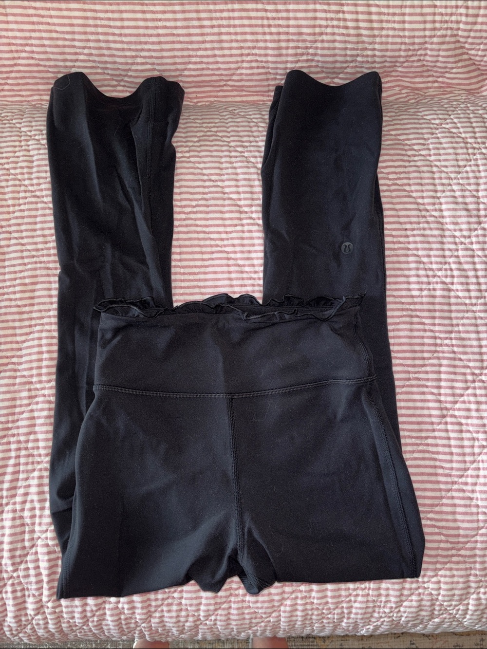Lululemon ruffle flare align pants